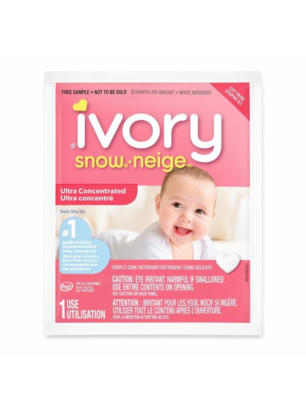 Tide Power Pods + Ivory Snow Baby Detergent Lot Travel Size Laundry Bundle Of 6 - Picture 2 of 5